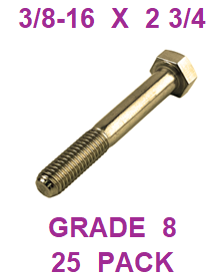 35-Pack Carriage Head Bolts, 3/8-16 X 6 Inches, Galvanized Steel, Grade A307 – Lexar Industrial