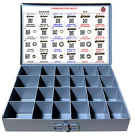 XG2N1025 DRAWER 18-8 STAINLESS STEEL BOLTS 1/4-20, 5/16-18, 3/8-16
