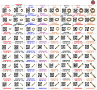 XG8SZ056 BOLT BIN GRADE 8 COARSE   1/4 TO 3/4 MASTER FARMER ASSORT