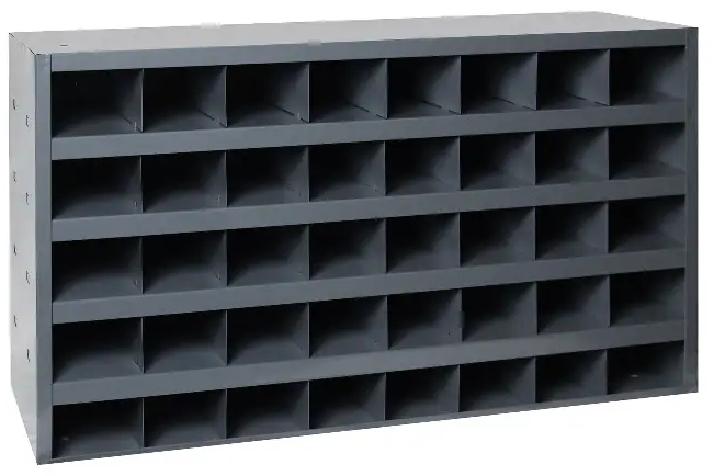 OPEN FACE METAL BOLT BINS