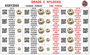 NYLOCKS GRADE C COARSE THREAD