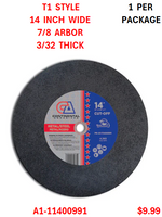 14"  X  3/32  X  7/8  CHOPSAW  BLADE
