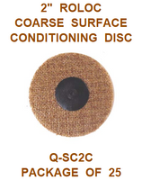 2  INCH  WOVEN  ROLOC  BROWN  COARSE (25PACK)
