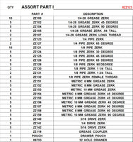 XZZ23  MASTER  GREASE  ZERK  ASSORTMENT
