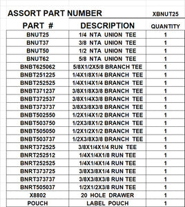 XBNUT25  NTA TEES