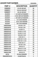 XG5UZ025 GRADE 5 BOLTS 1/4 TO 3/8
