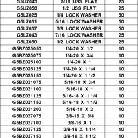 BOLT BIN GRADE 5 COARSE   1/4 TO 1/2 40 HOLE GARAGE MECHANIC ASSORT