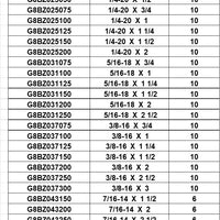 BOLT BIN GRADE 8 COARSE   1/4 TO 3/4 MASTER FARMER ASSORT