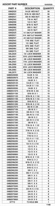 BOLT BIN GRADE 8 COARSE   1/4 TO 3/4 MASTER FARMER ASSORT