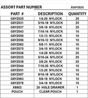 DRAWER GRADE 8 NYLOCKS COARSE AND FINE THREAD
