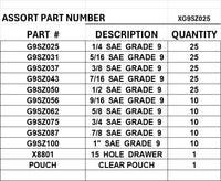 DRAWER GRADE 9 (L9)  SAE FLAT WASHERS
