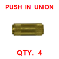 BDUN37  3/8  D.O.T.  UNION (4 PACK)