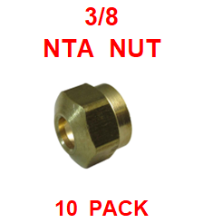 BNNU37  3/8  NTA  NUT  (10 PACK)