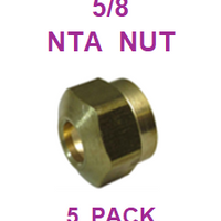 BNNU62  5/8  NTA  NUT  (5 PACK)