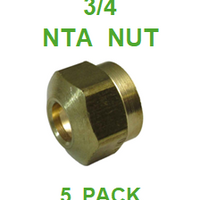 BNNU75  3/4  NTA  NUT  (5 PACK)