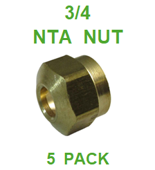 BNNU75  3/4  NTA  NUT  (5 PACK)