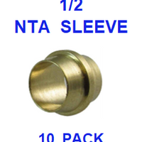 BNSE50  1/2  NTA  SLEEVE  (10 PACK)