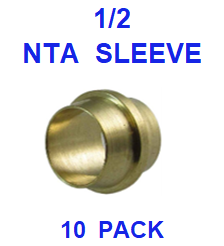 BNSE50  1/2  NTA  SLEEVE  (10 PACK)