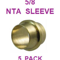 BNSE62  5/8  NTA  SLEEVE  (5 PACK)