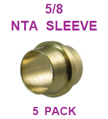 BNSE62  5/8  NTA  SLEEVE  (5 PACK)