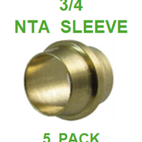 BNSE75  3/4  NTA  SLEEVE  (5 PACK)