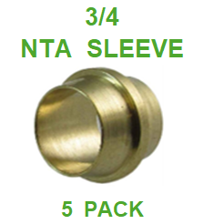 BNSE75  3/4  NTA  SLEEVE  (5 PACK)