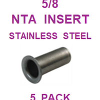 BNSS75  5/8  NTA  SS  INSERT  (5 PACK)