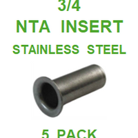 BNSS75  3/4  NTA  SS  INSERT  (5 PACK)