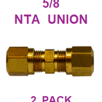 BNUN62    5/8  NTA  UNION   (2 PACK)