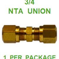 BNUN75  3/4  NTA  UNION   (1 PER PACKAGE)