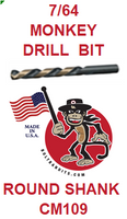 CM109  7/64  MONKEY  DRILL  BIT

