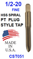 CST051  1/2-20  HSS  SPIRAL  POINT  PLUG  TAP