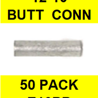 E10BB NON  INSULATED  SEAMLESS  BUTT CONNECTOR (50 PACK)