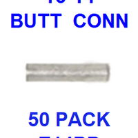 E14BB NON INSULATED BUTT CONNECTOR (50 PACK)