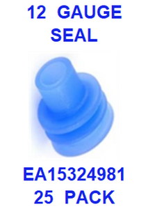 EA15324981  APTIV  WEATHER  PACK  BLUE  SEAL  12  GAUGE (25 PACK)