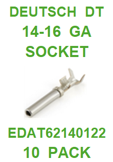 EDAT62140122 AMPHENOL  SINE  AT  14-16  GAUGE  SOCKET  TERMINAL (10 PACK)