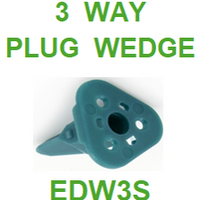 EDW3S AMPHENOL  SINE  AT  3 WAY PLUG WEDGE (2 PACK)