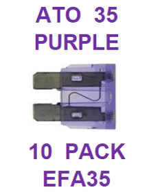 EFA35  35  AMP  ATO  FUSE (10 PACK)