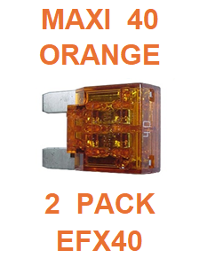 EFX40  40  AMP  MAXI  FUSE (2 PACK)