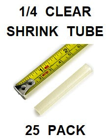 ESC252  1/4 CLEAR SHRINK TUBE DUAL WALL W/SEALANT 2