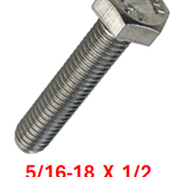 G2B1031050 5/16-18 X 1/2 S/S BOLT 50 PACK