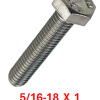 G2B1031100 5/16-18 X 1 S/S BOLT 50 PACK