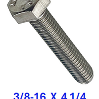 G2B1037425 3/8-16 X 4 1/4 S/S BOLT 10 PACK