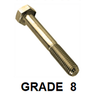 G8BZ043100  7/16-14  X  1  BOLT GRADE 8  (25 PACK)