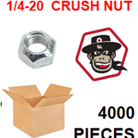 G8CZ025BULK  1/4-20 CRUSH NUT  GRADE C  BULK 4000 PCS