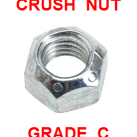 G8CZ025  1/4-20 CRUSH NUT  GRADE C (50PK)