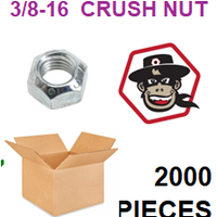 G8CZ037  3/8-16 CRUSH NUT  GRADE C BULK 2000 PCS