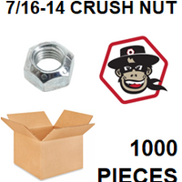 G8CZ043  7/16-14 CRUSH NUT  GRADE C BULK 1000 PCS