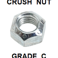 G8CZ043  7/16-14 CRUSH NUT  GRADE C (25PK)