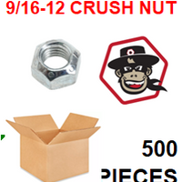 G8CZ056  9/16-12 CRUSH NUT  GRADE C BULK 500 PCS